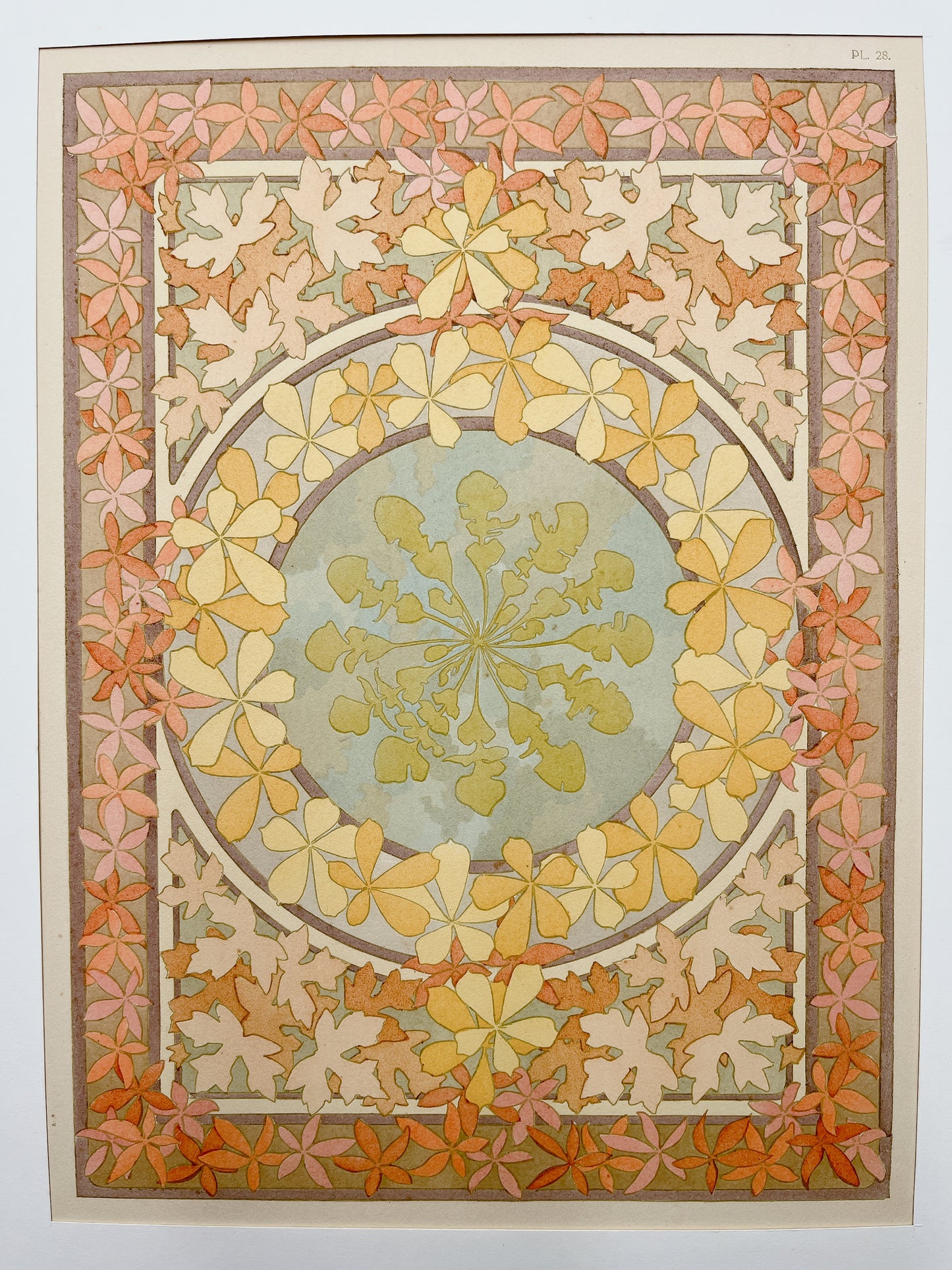 アルフォンス・ミュシャ「装飾資料集 PL28」 - ギャラリーK