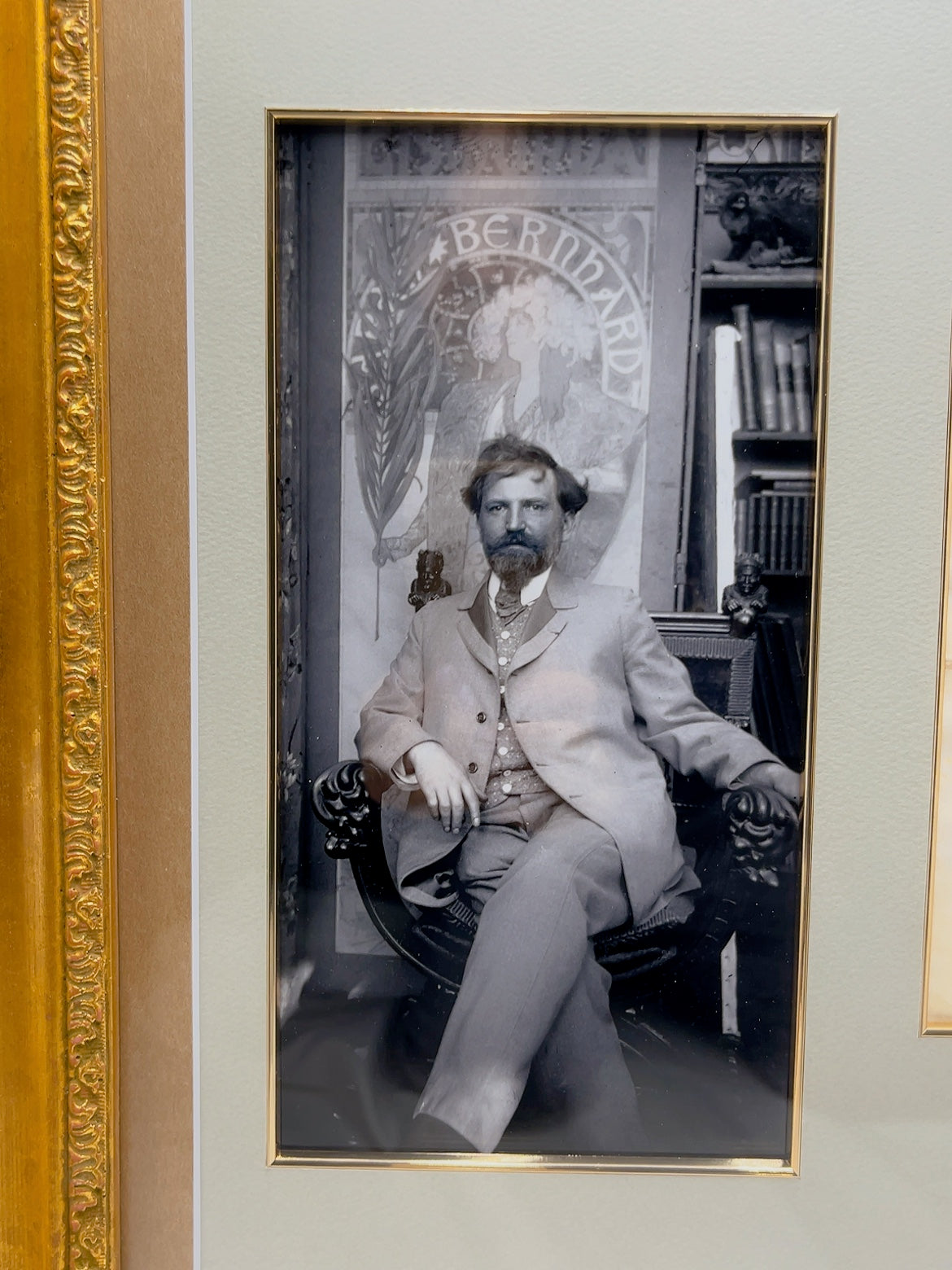 アルフォンス・ミュシャ「ミュシャの直筆の手紙」メモラビア 1919年 - ギャラリーK