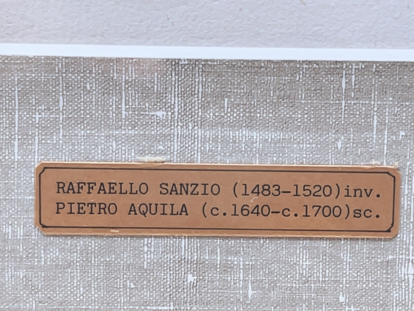 ラファエロ(after) エングレービング「最後の晩餐」 - ギャラリーK