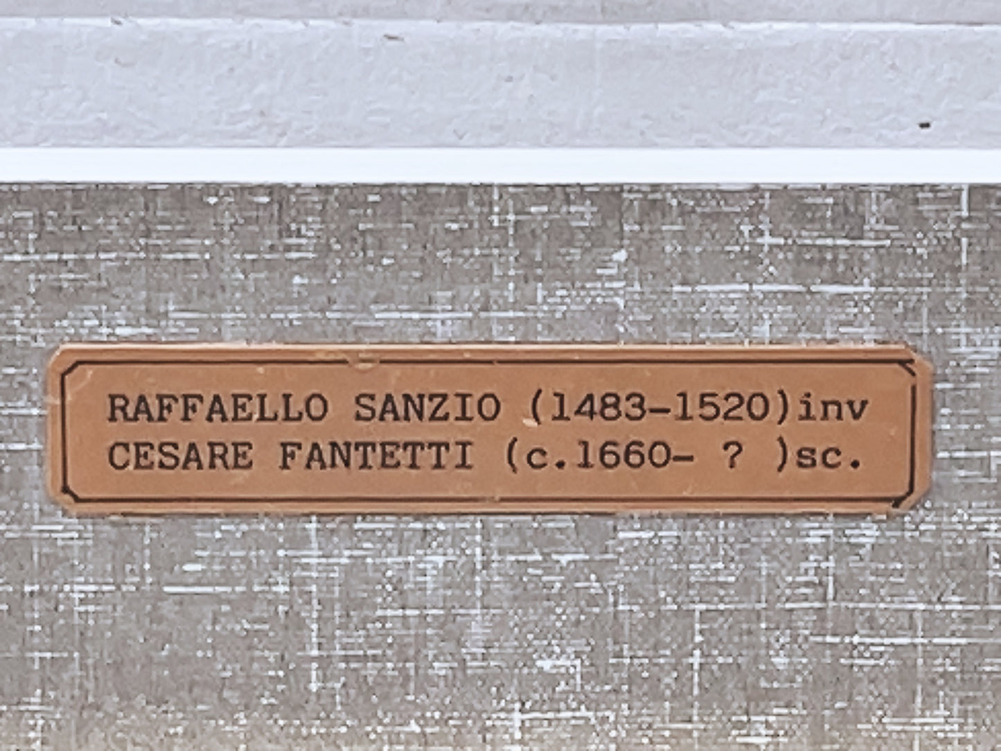 ラファエロ(after) エングレービング「アダム・イブ カイン・アベル」 - ギャラリーK