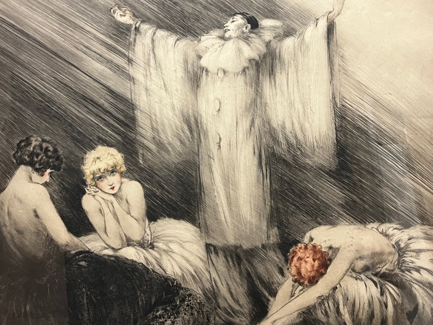 ルイ・イカール「ポエム」エッチング 1928年