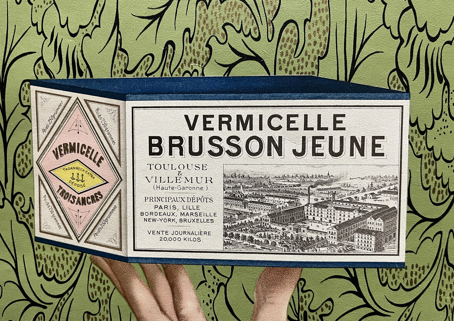 オリジナルヴィンテージポスター VERMICELLE BRUSSON JEUNE