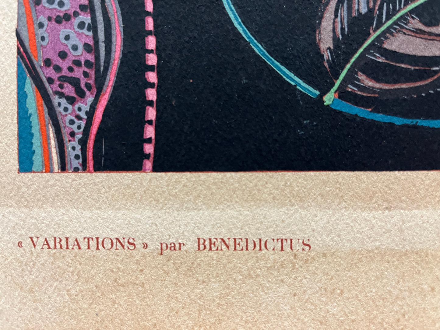 エドゥアール・ベネディクトゥス「Variations」PL20