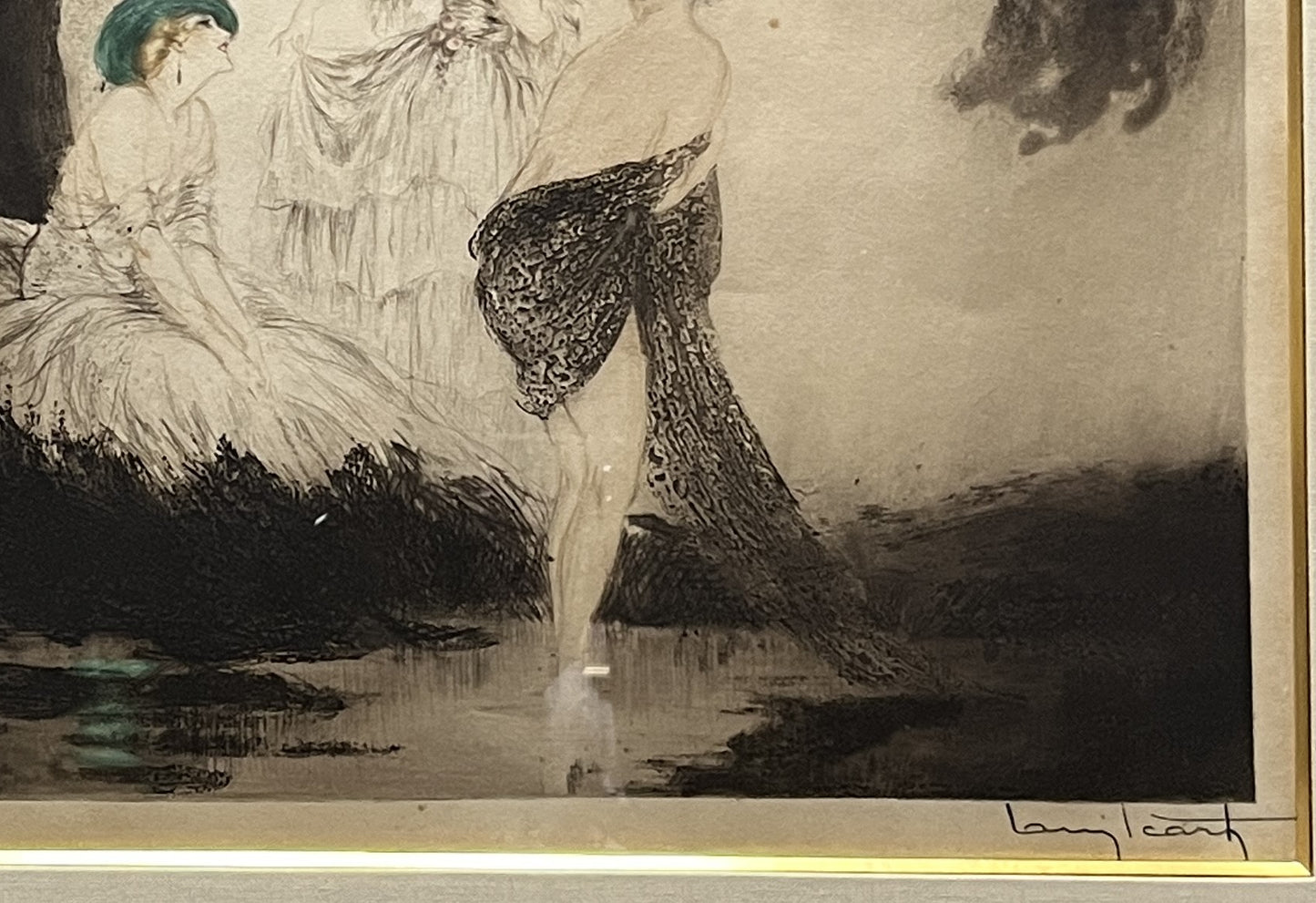 ルイ・イカール「バザーズ」エッチング