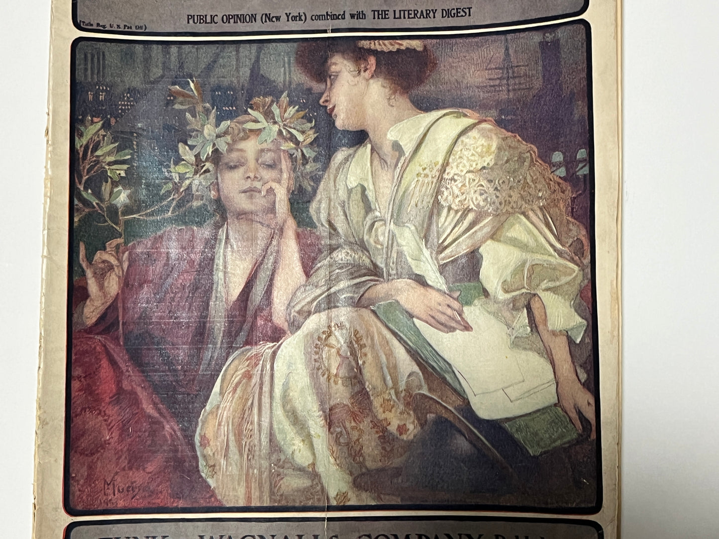 アルフォンス・ミュシャ「リテラリーダイジェスト誌」