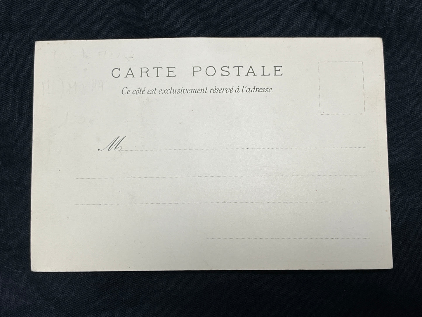 ミュシャ「四季シリーズ 秋」オリジナルリトグラフ絵はがき