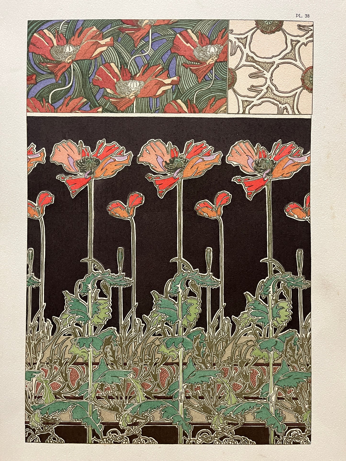 アルフォンス・ミュシャ「装飾資料集 PL38」