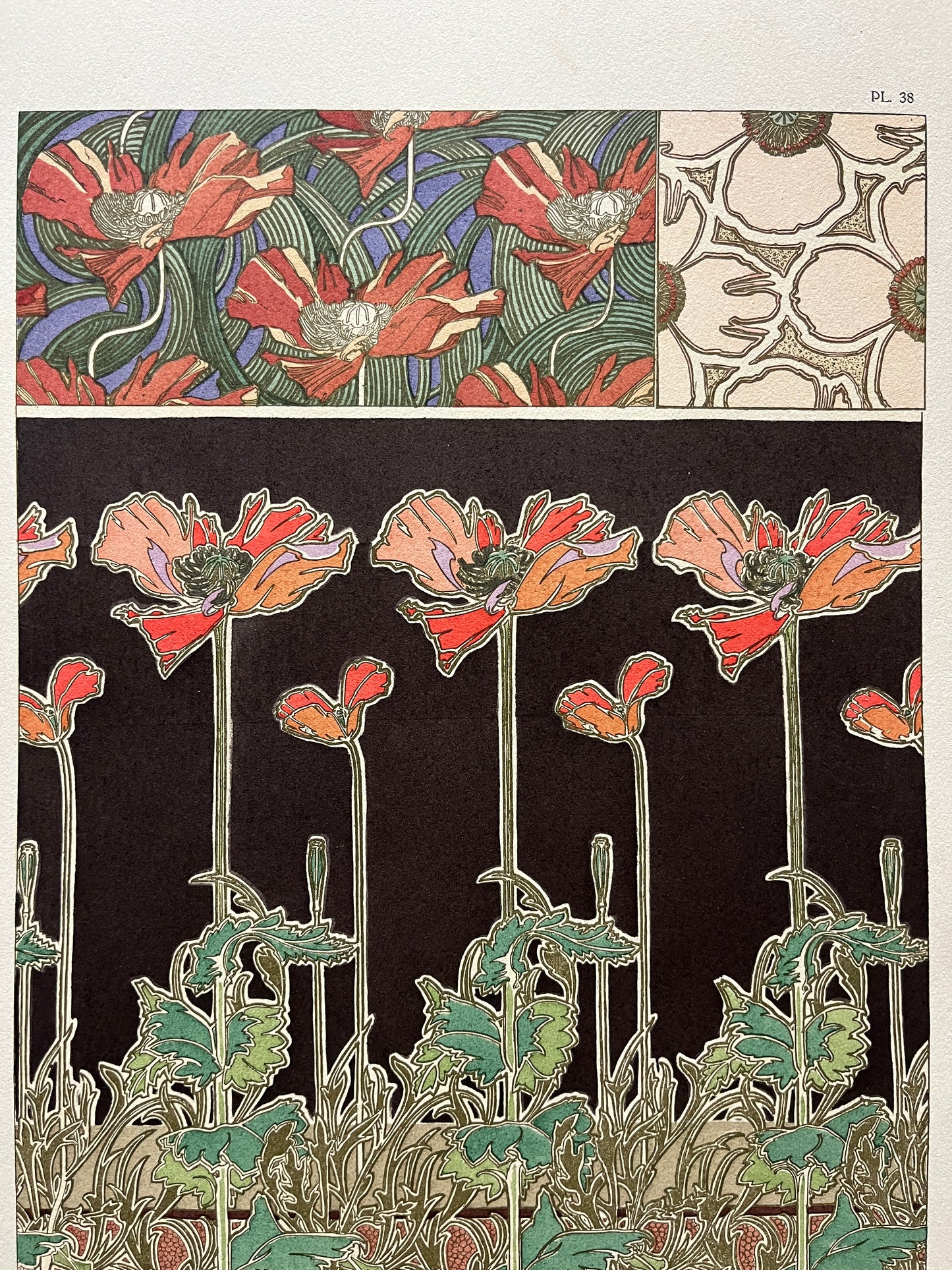 アルフォンス・ミュシャ「装飾資料集 PL38」