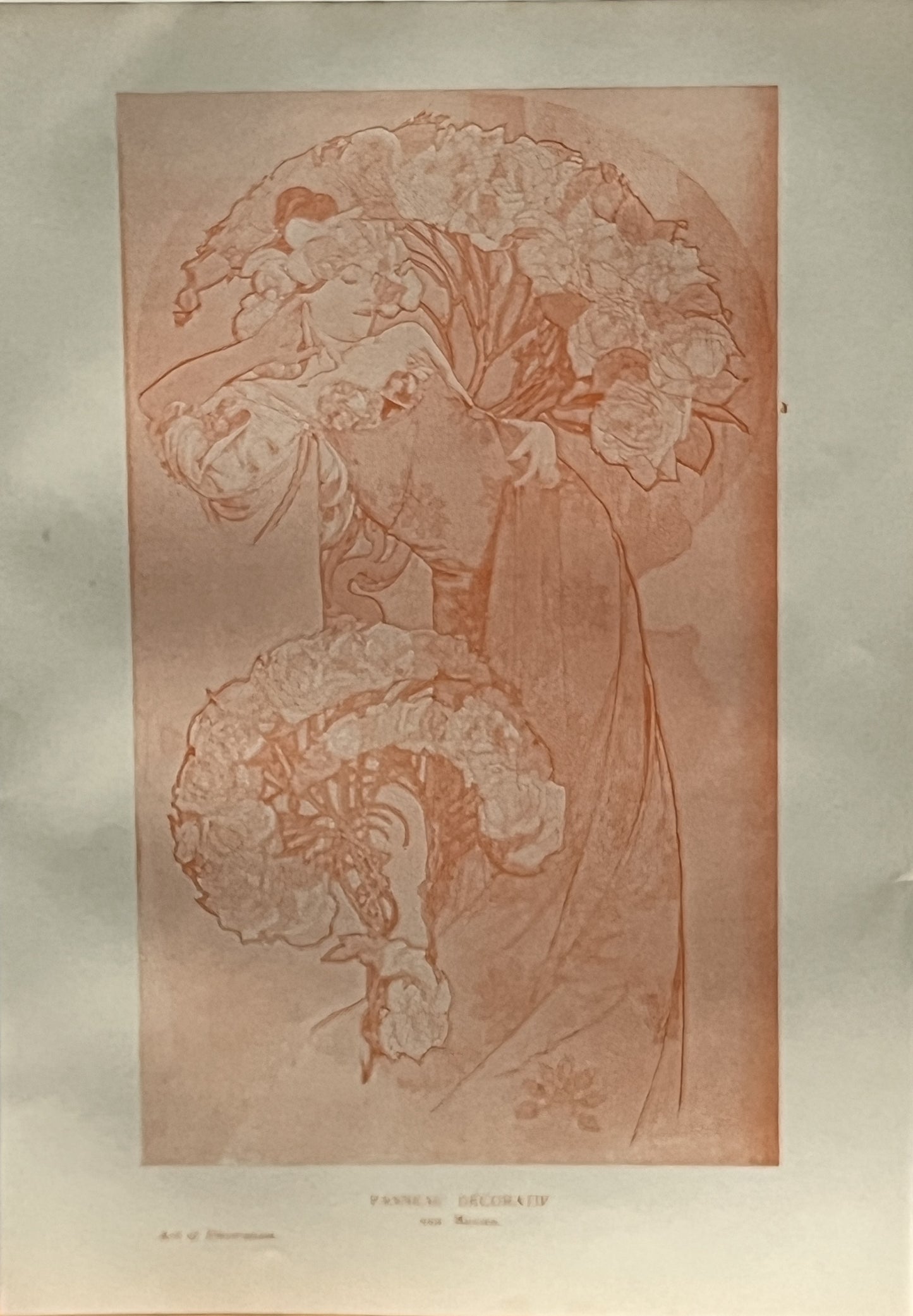 アルフォンス・ミュシャ「ローズフランス」(ウビガン香水のための作品)