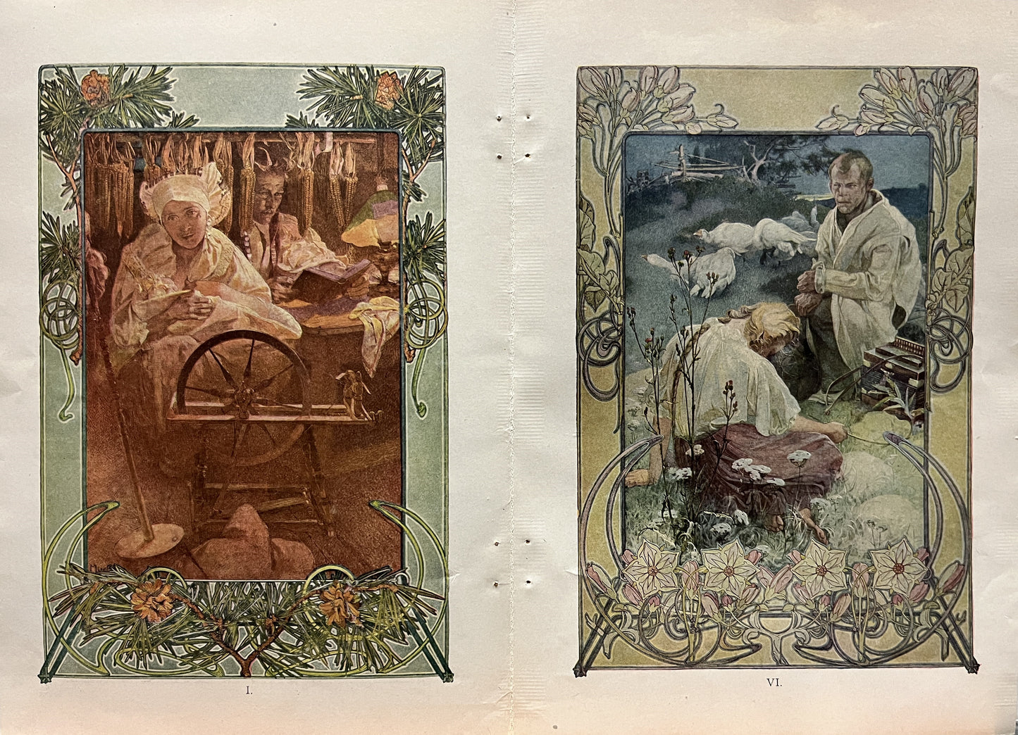 アルフォンス・ミュシャ「真福八端」(The Beatitudes) Everybody's Magazine