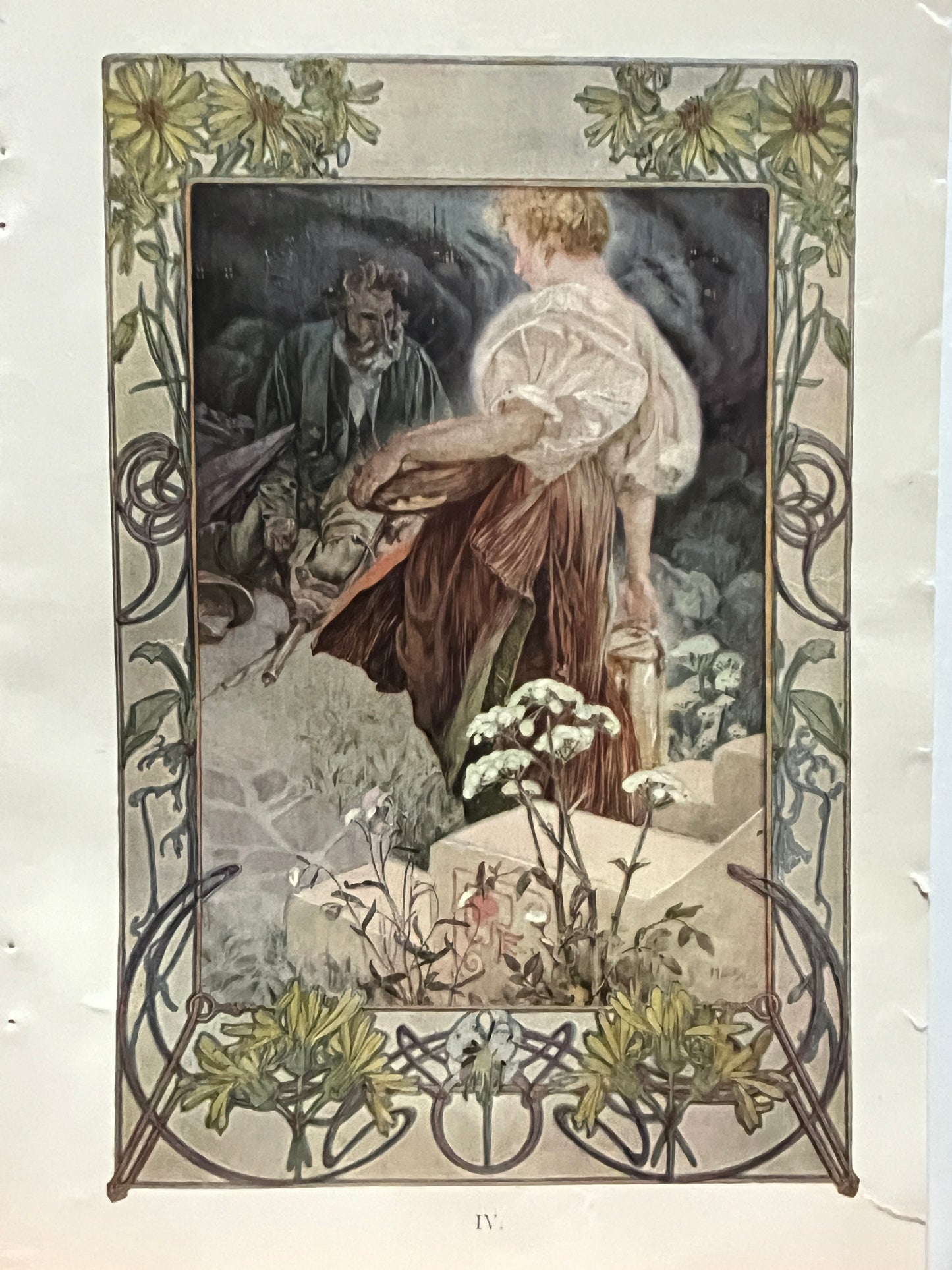 アルフォンス・ミュシャ「真福八端」(The Beatitudes) Everybody's Magazine