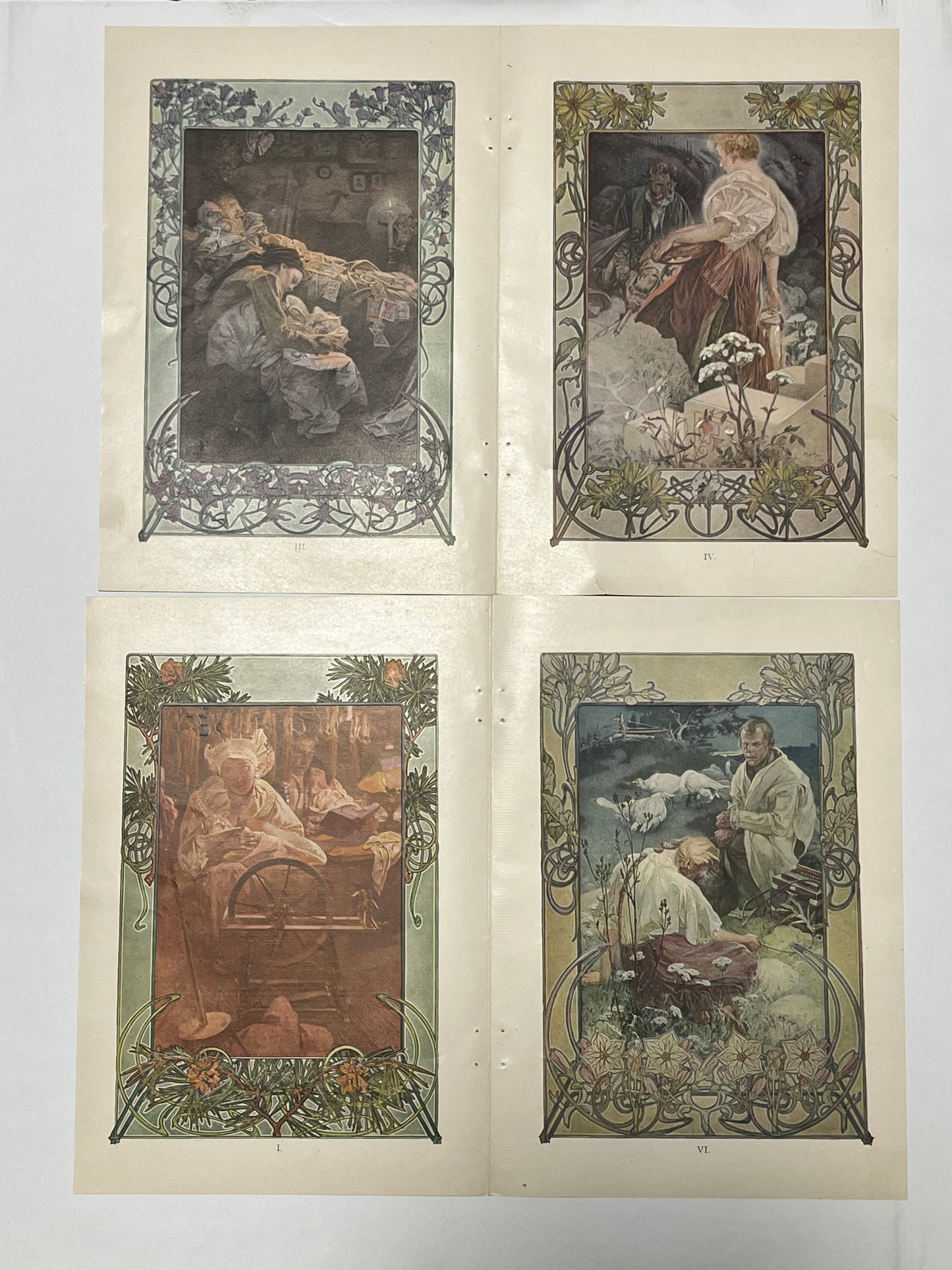 アルフォンス・ミュシャ「真福八端」(The Beatitudes) Everybody's Magazine