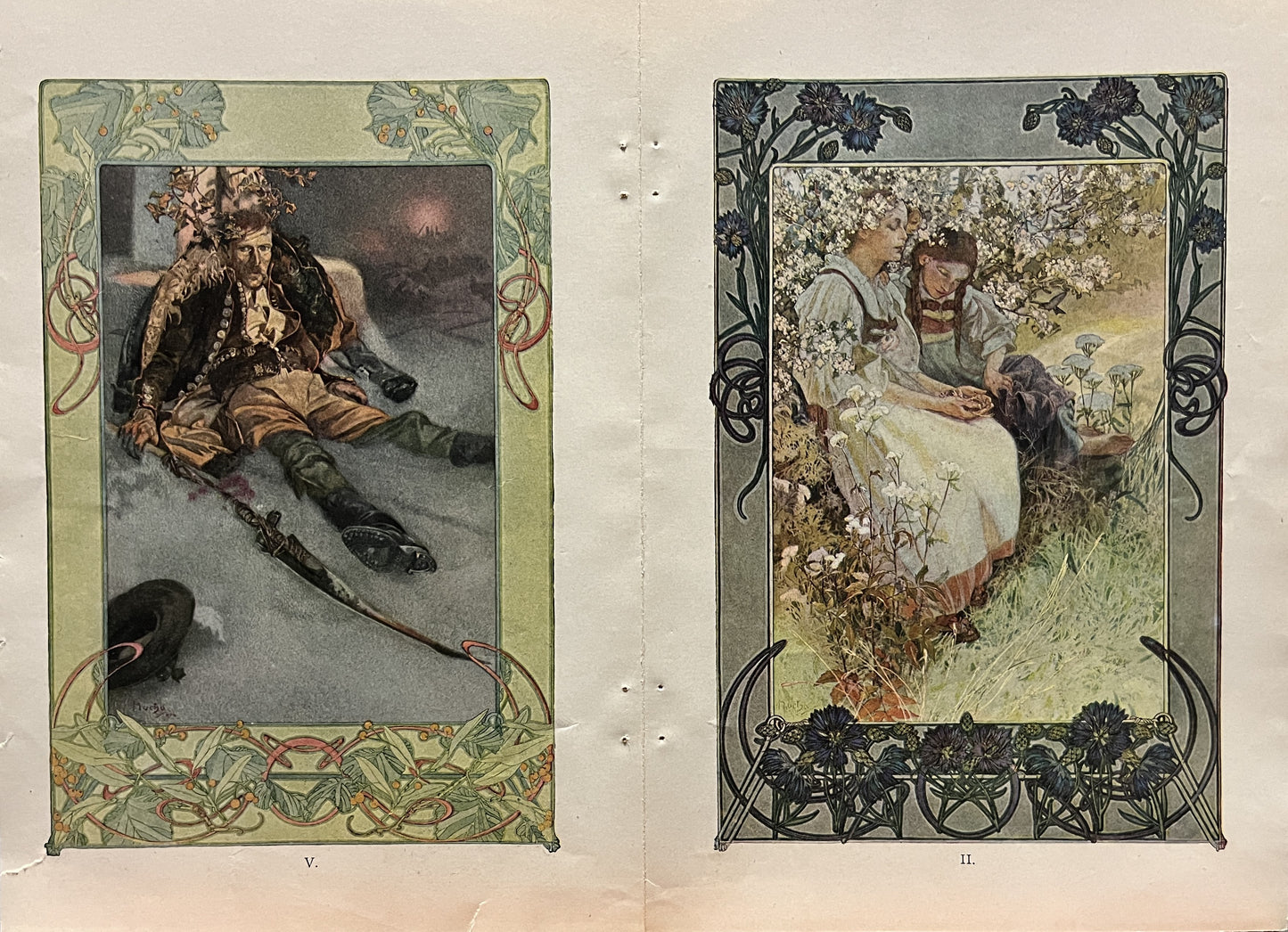 アルフォンス・ミュシャ「真福八端」(The Beatitudes) Everybody's Magazine