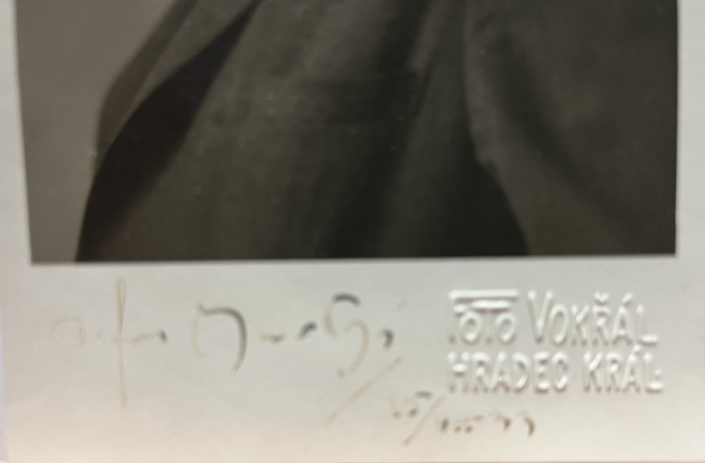 アルフォンス・ミュシャ 直筆サイン入り絵はがき