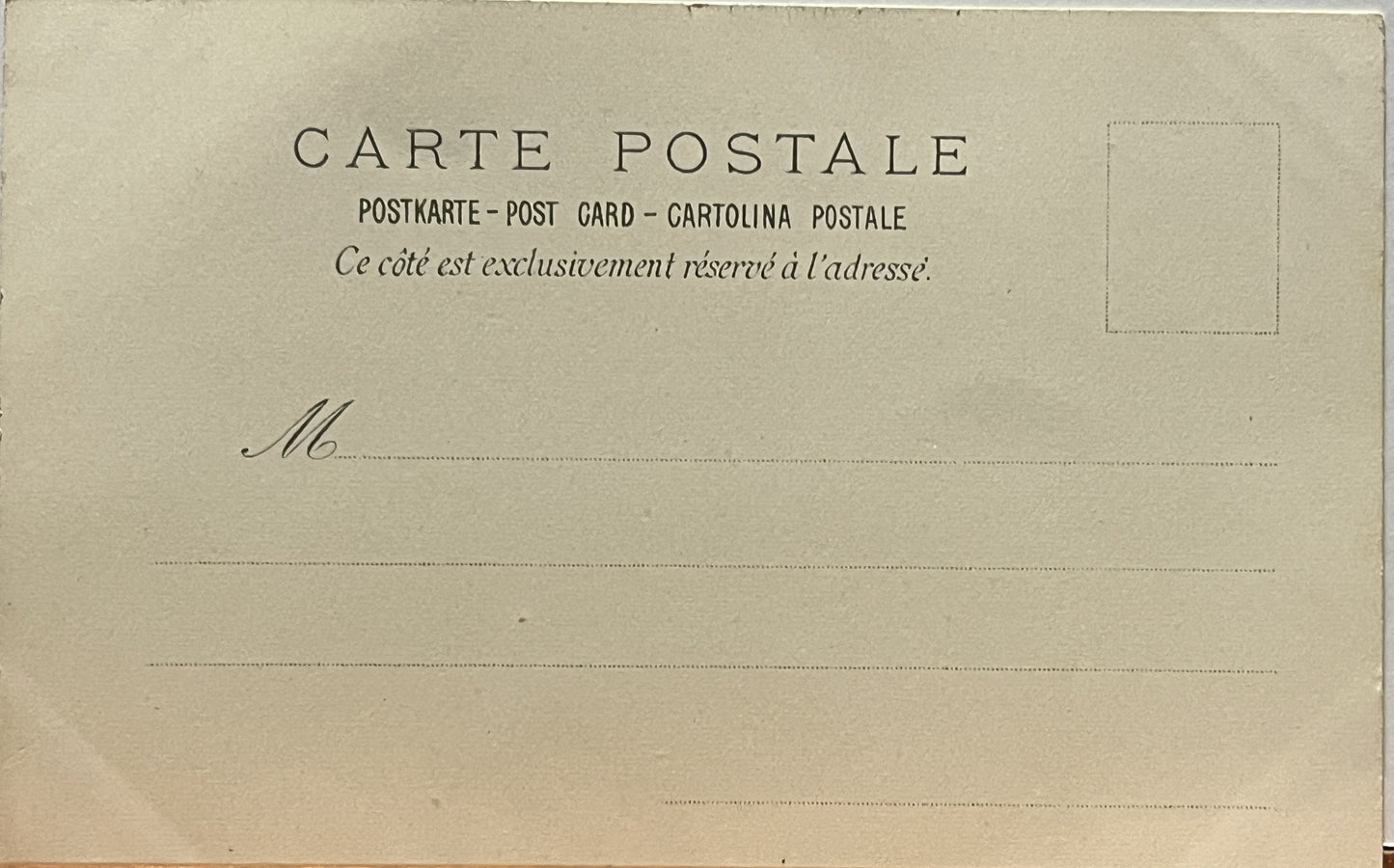 アルフォンス・ミュシャ「朝の目覚め」オリジナル絵はがき