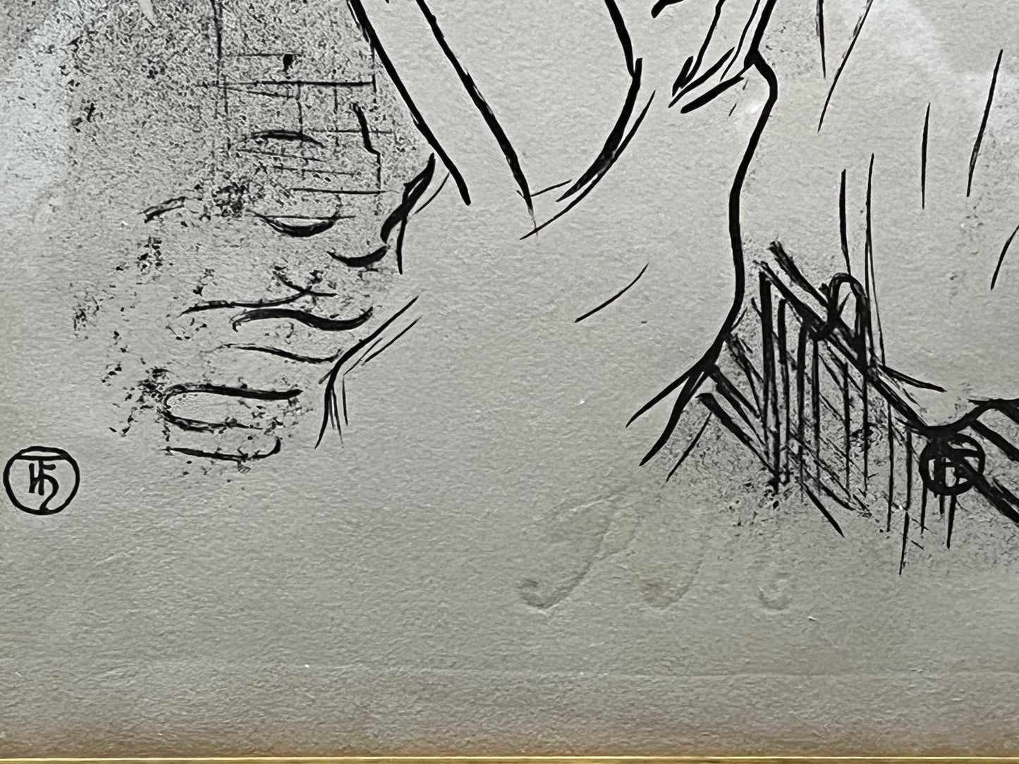 ロートレック「Study of a Woman」公式再販エディション リトグラフ