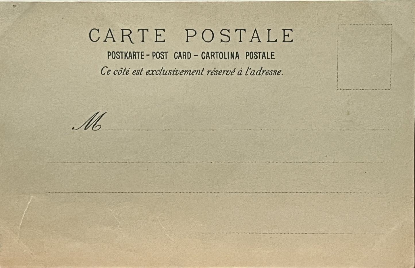 アルフォンス・ミュシャ「夜明け」オリジナルリトグラフ絵はがき