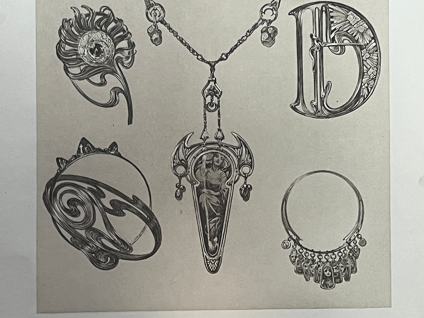 アルフォンス・ミュシャ「装飾資料集 PL49」