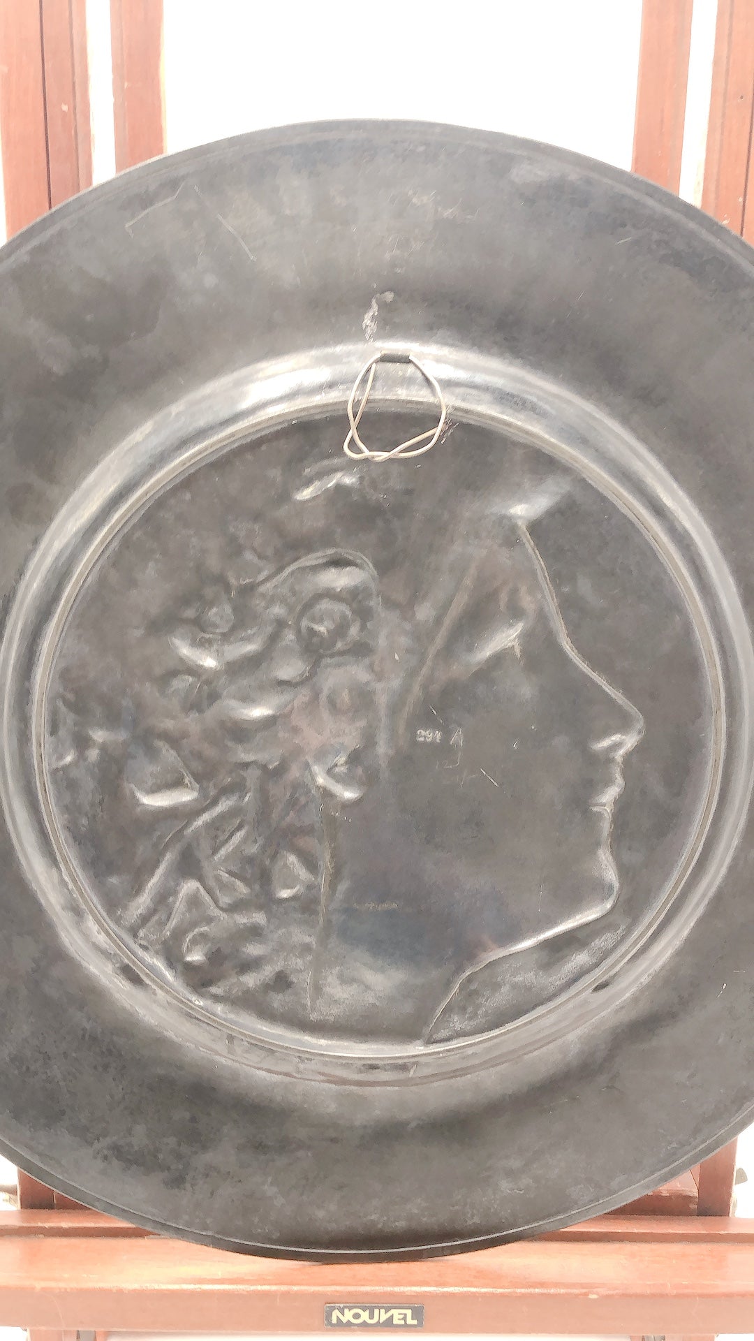 WMF 「女性文皿」1906年頃 合金製 - ギャラリーK