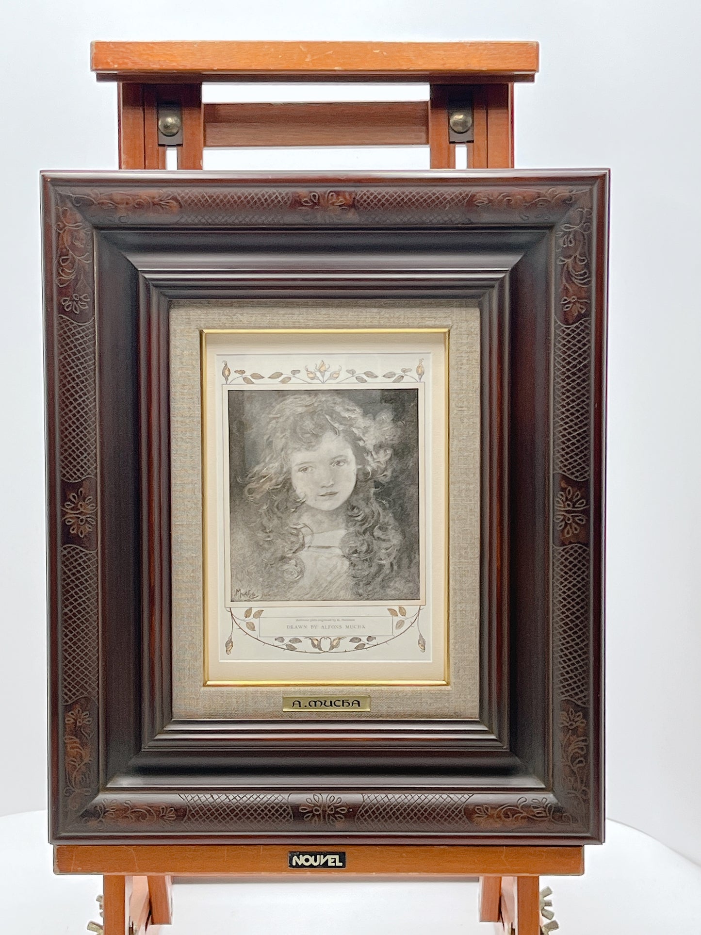 アルフォンス・ミュシャ「少女へ 」