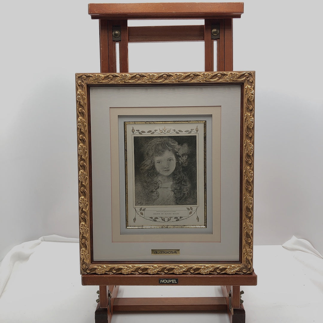 アルフォンス・ミュシャ「少女へ リトル・ウーマン 」