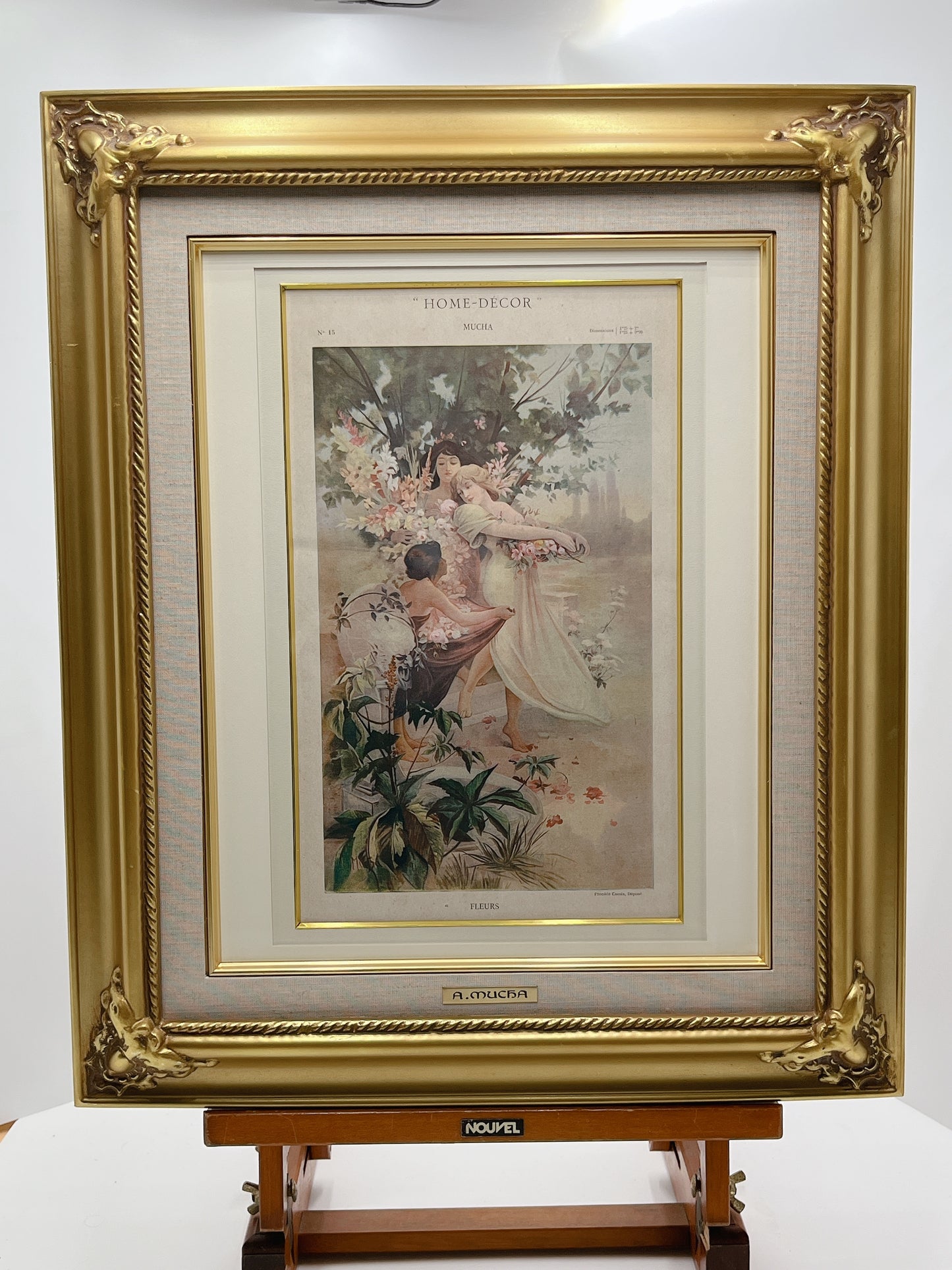 ミュシャ「花(ホーム=デコ)」 - ギャラリーK