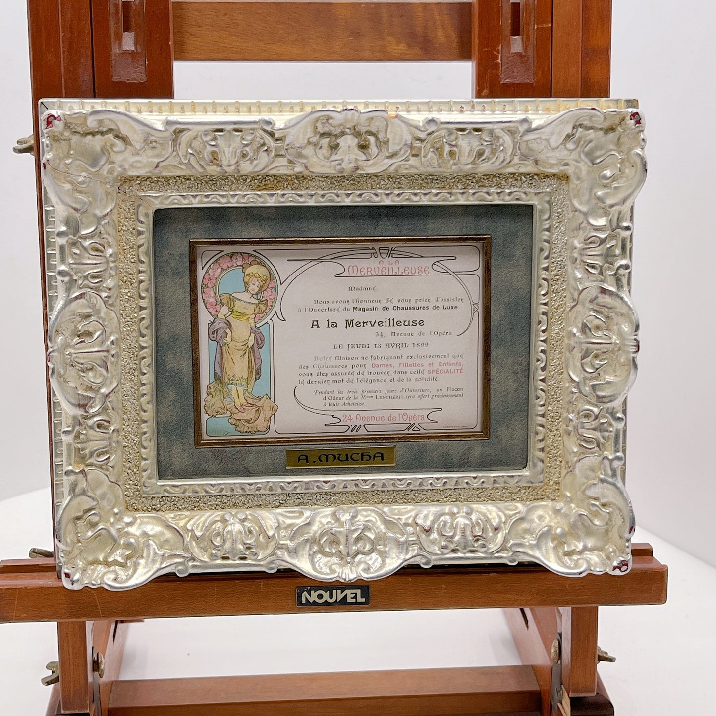 ミュシャ オリジナルリトグラフ「ア・ラ・メルベイユーズ」 - ギャラリーK