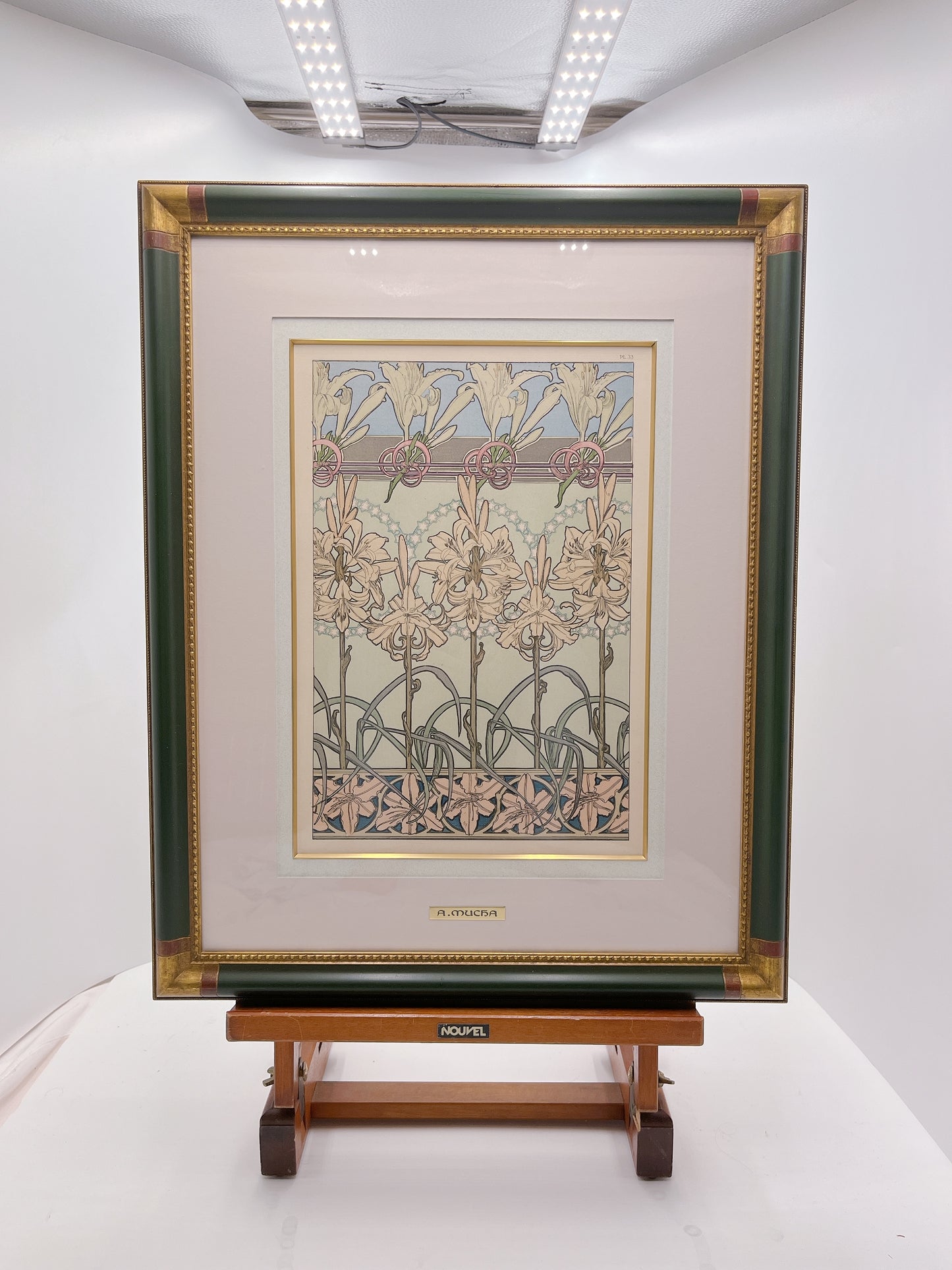 ミュシャ「装飾資料集PL33」オリジナルリトグラフ - ギャラリーK