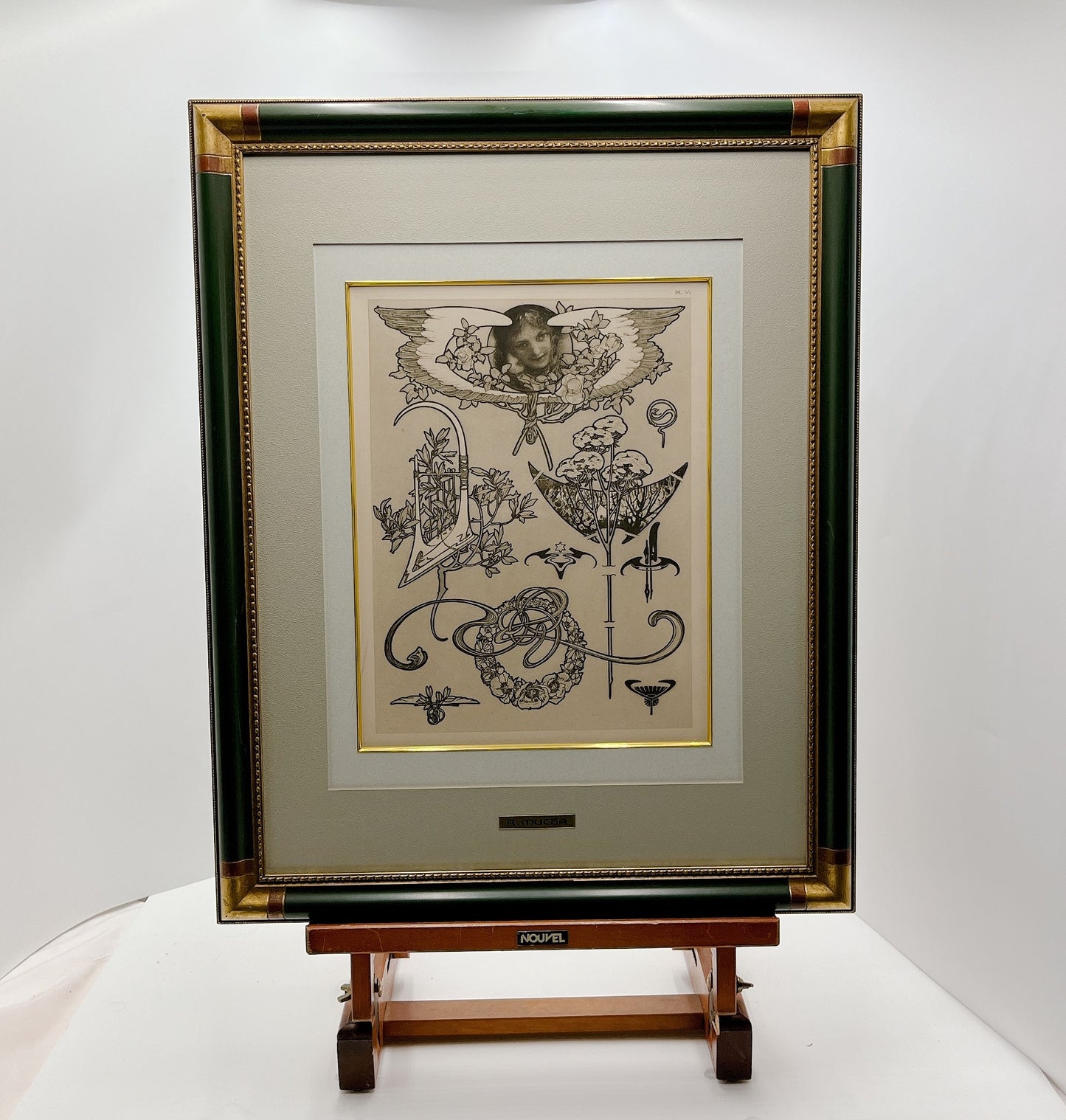 アルフォンス・ミュシャ「装飾資料集 PL55」 - ギャラリーK