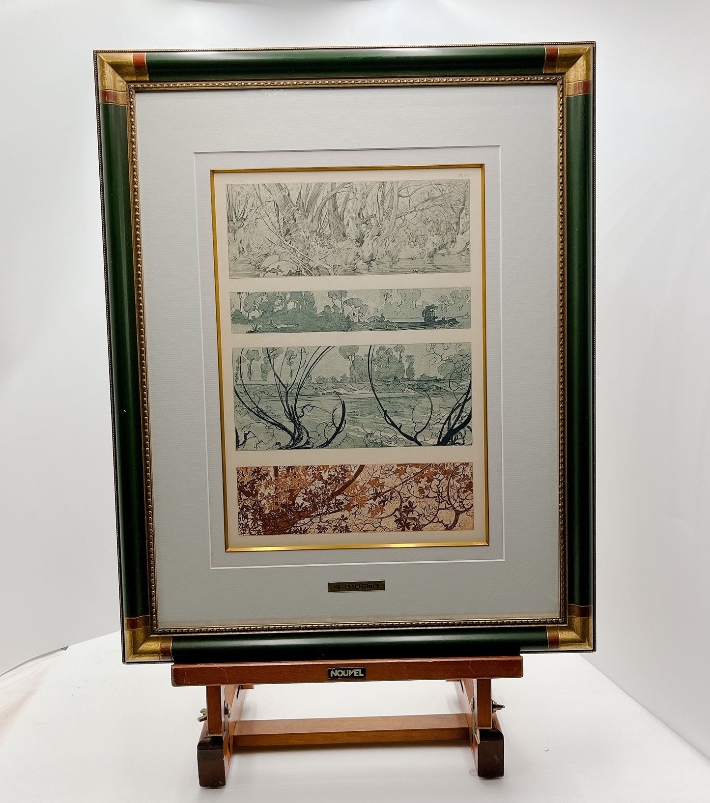 アルフォンス・ミュシャ「装飾資料集 PL44」 - ギャラリーK