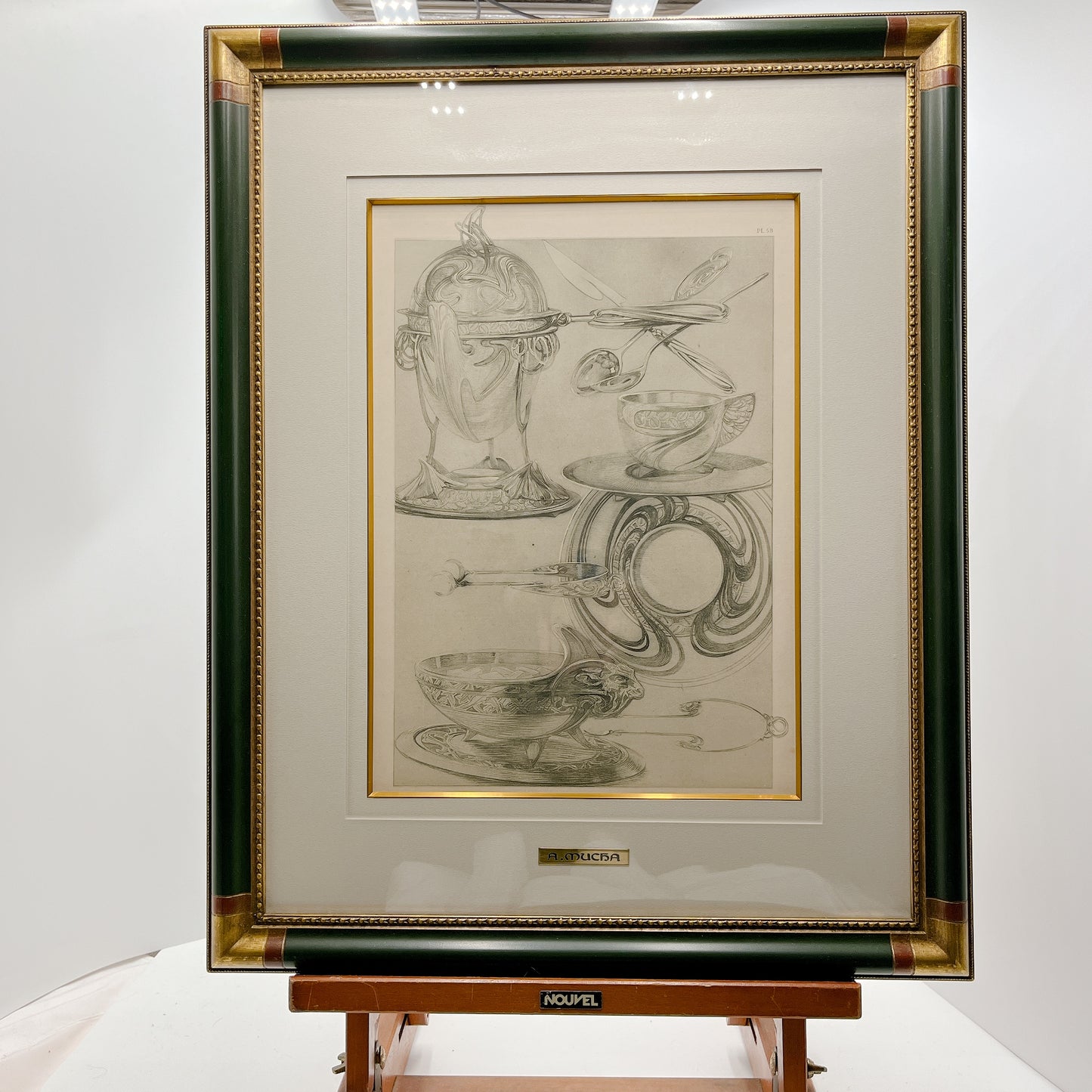 アルフォンス・ミュシャ「装飾資料集 PL58」 - ギャラリーK