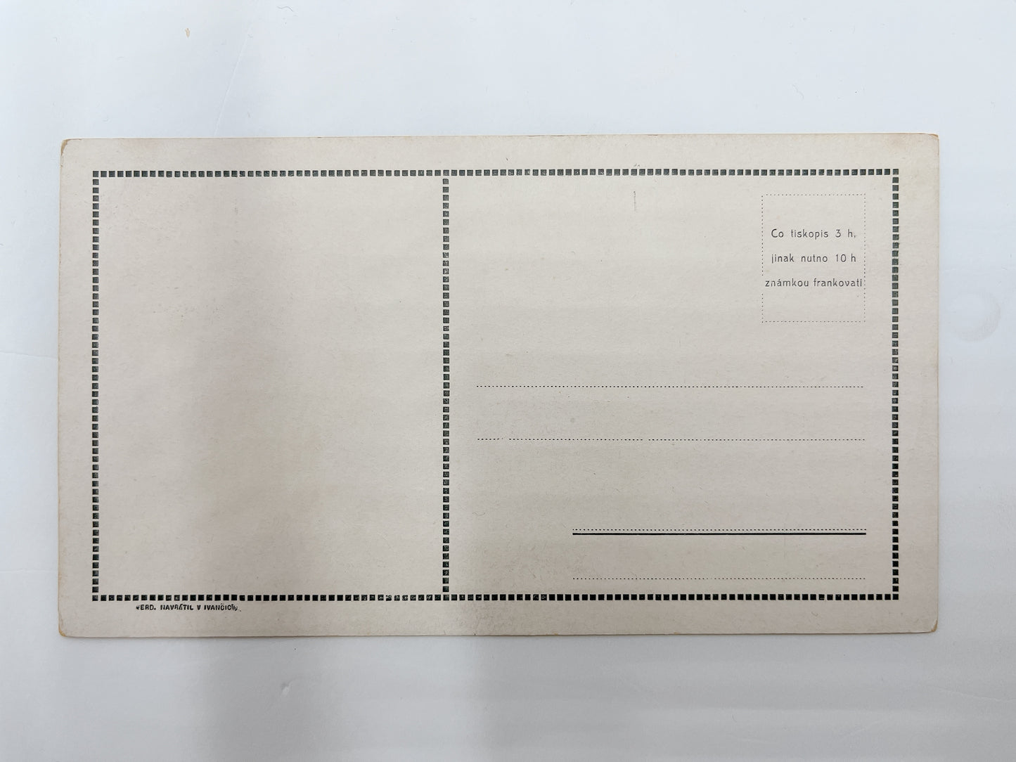 ミュシャ「イヴァンチッチェの想い出」オリジナル絵はがき - ギャラリーK