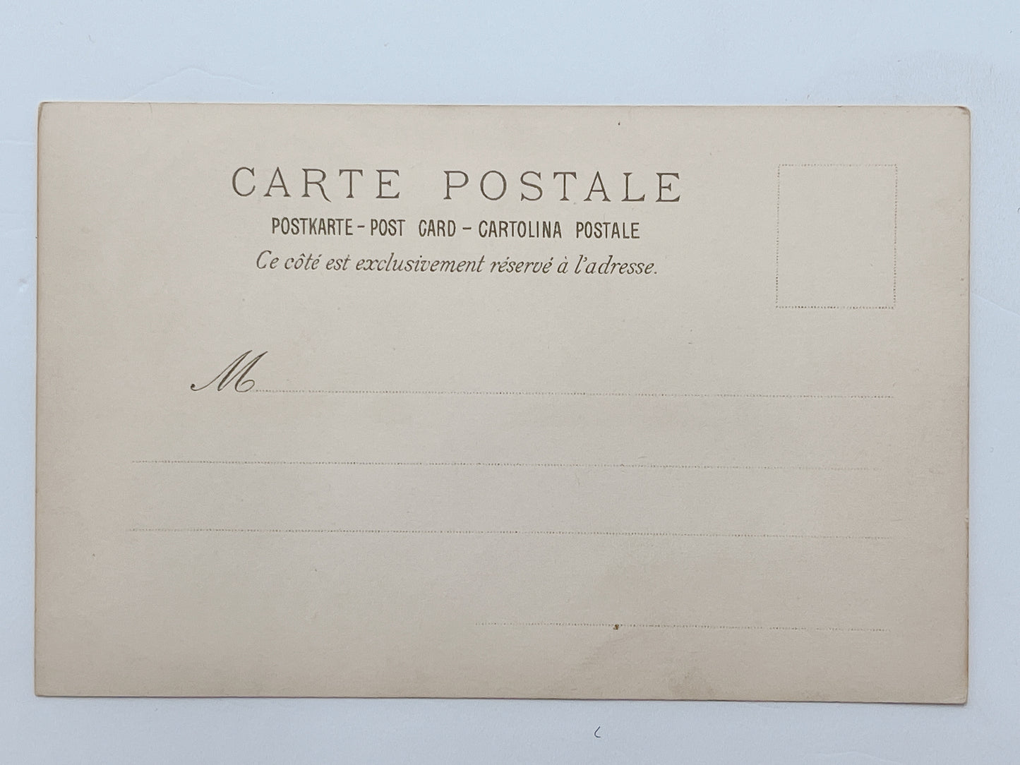 ミュシャ「桜草」オリジナルリトグラフ絵はがき - ギャラリーK