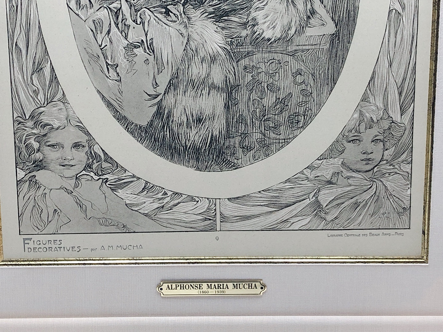 ミュシャ「装飾人物集 PL9」 - ギャラリーK