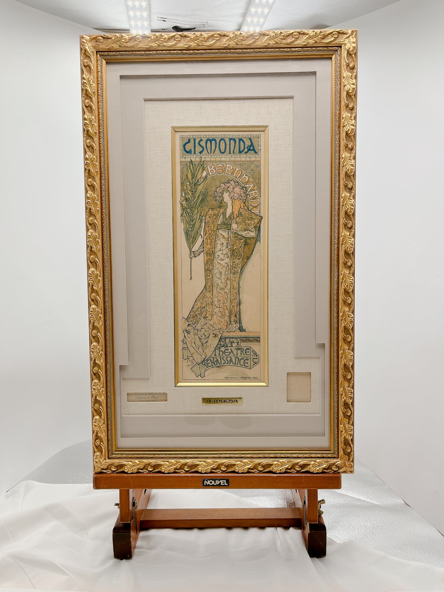 アルフォンス・ミュシャ「ジスモンダ」(ポスター芸術の巨匠たち) - ギャラリーK