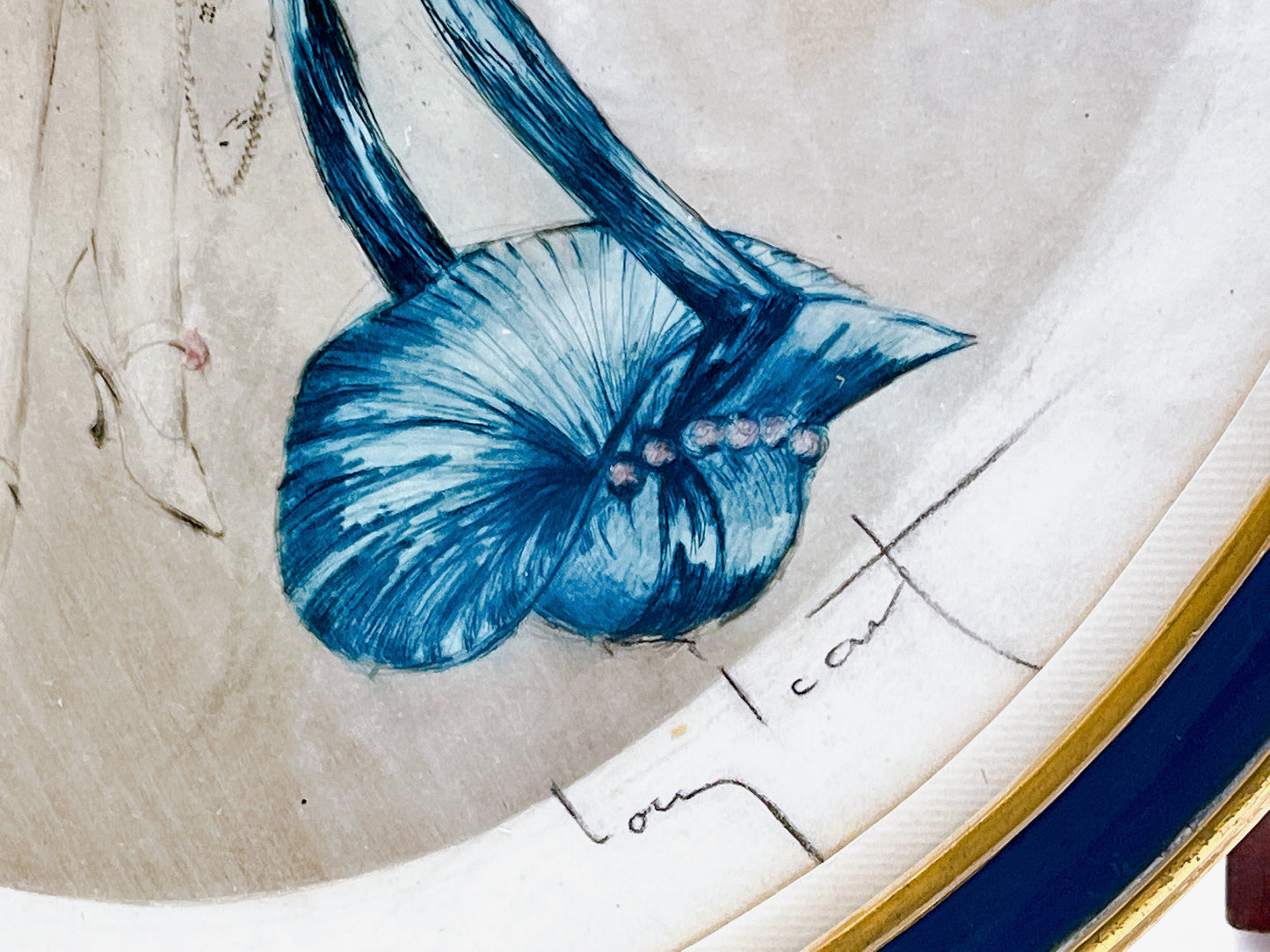 ルイ・イカール「青い帽子」 - ギャラリーK