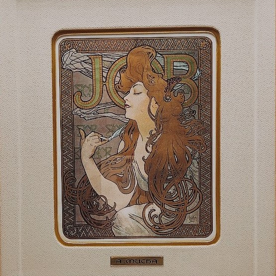 ミュシャ「JOB」スペイン版 - ギャラリーK