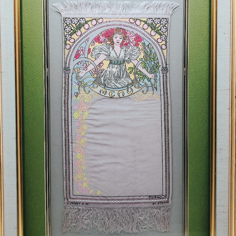 ミュシャ「シルクメニュー」 - ギャラリーK