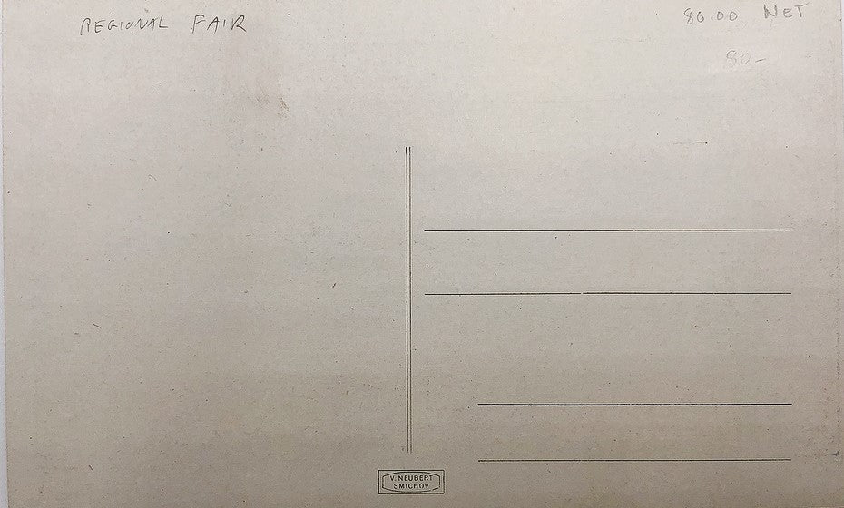 ミュシャ「イヴァンチッツェの地方展」オリジナル絵はがき - ギャラリーK