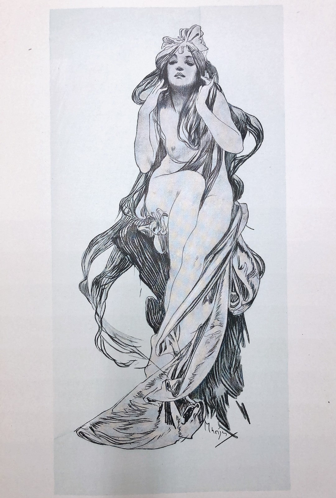 ミュシャ他挿画本「エターナルシャンソン」 - ギャラリーK