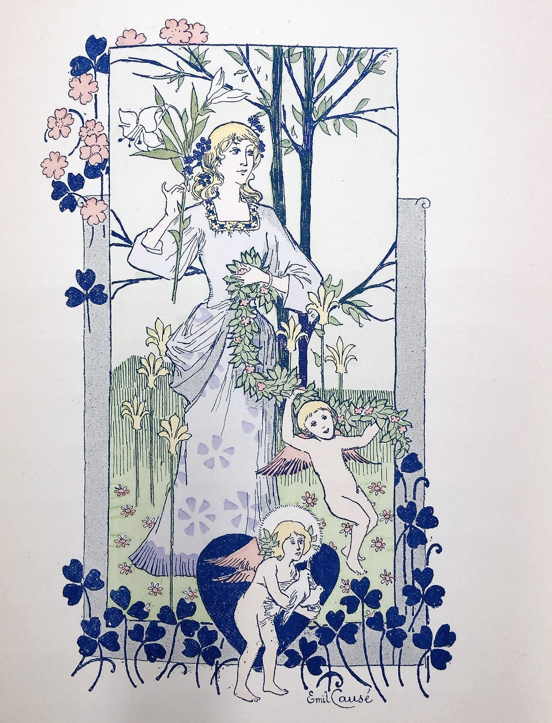 ミュシャ他挿画本「エターナルシャンソン」 - ギャラリーK