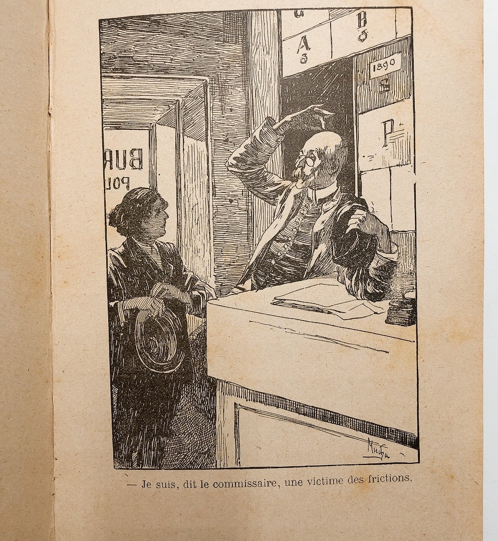 ミュシャ挿画本「Six nouvelles」 - ギャラリーK