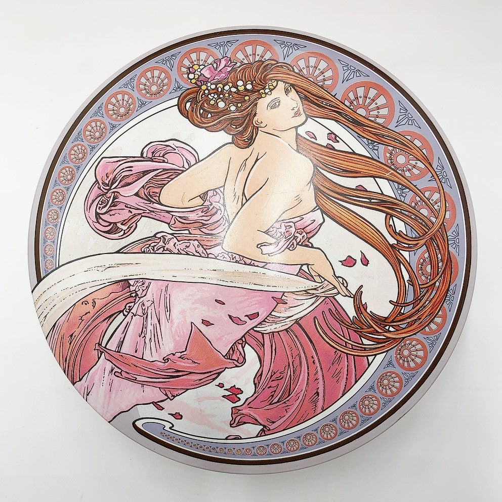 アルフォンス・ミュシャ「ダンス」缶 Armstrong& Claydon