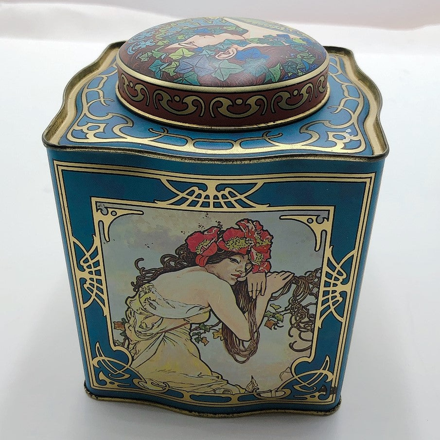 アルフォンス・ミュシャ ビスケット缶