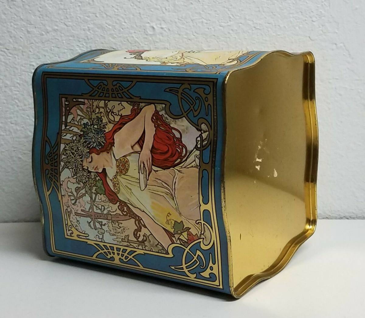 アルフォンス・ミュシャ ビスケット缶 - ギャラリーK