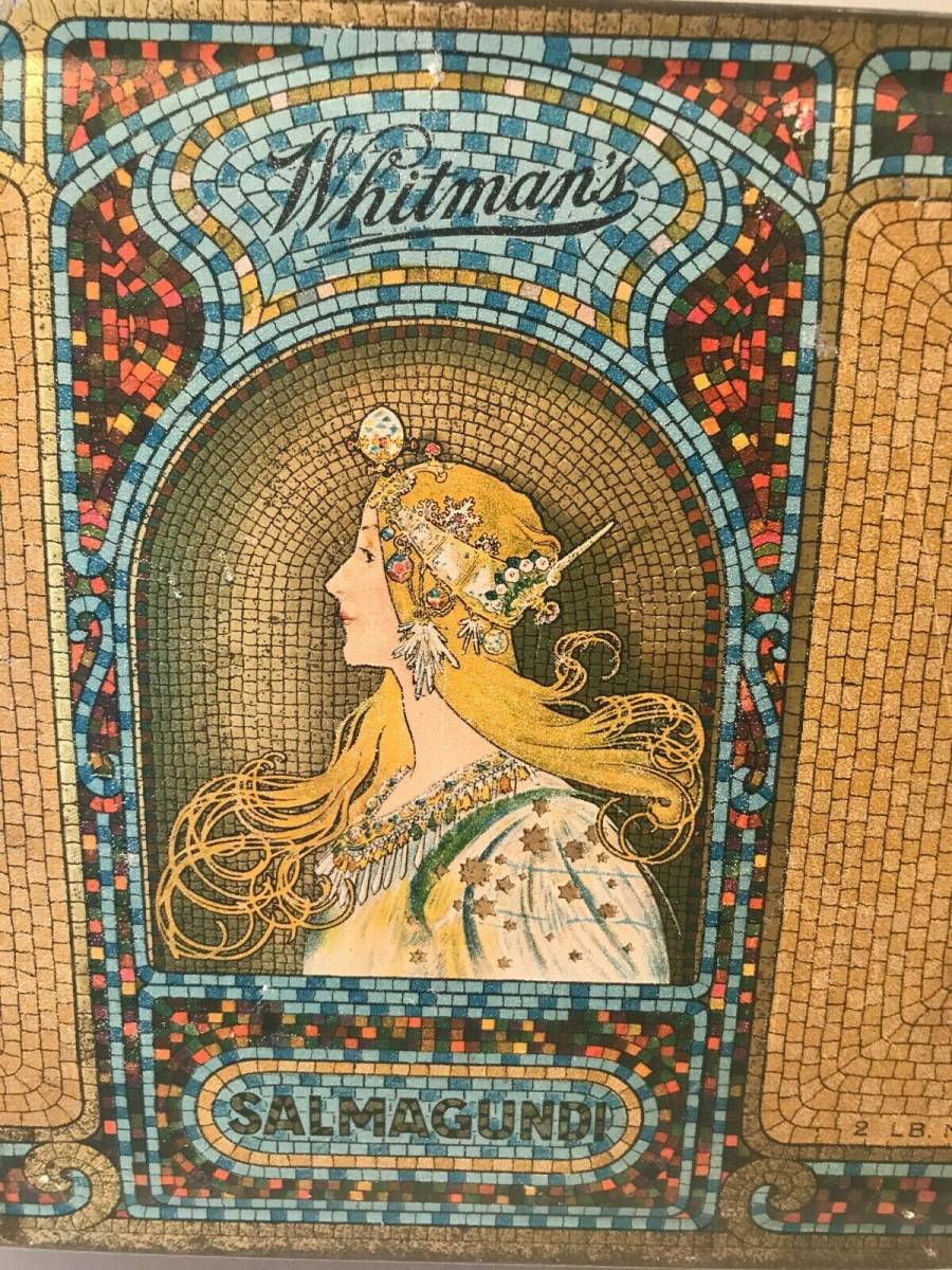 ミュシャ「ウィットマンチョコレート ゾディアック缶」2ポンド缶 - ギャラリーK