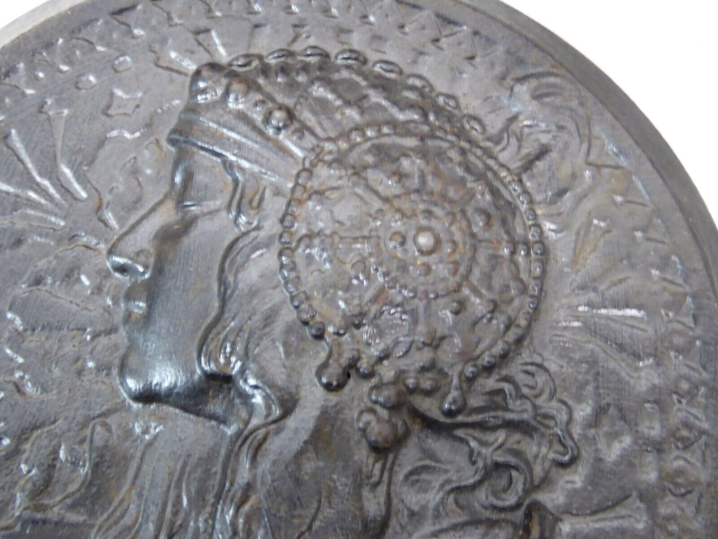 ミュシャ「ビザンチンヘッド」モチーフ ウォールプレート - ギャラリーK