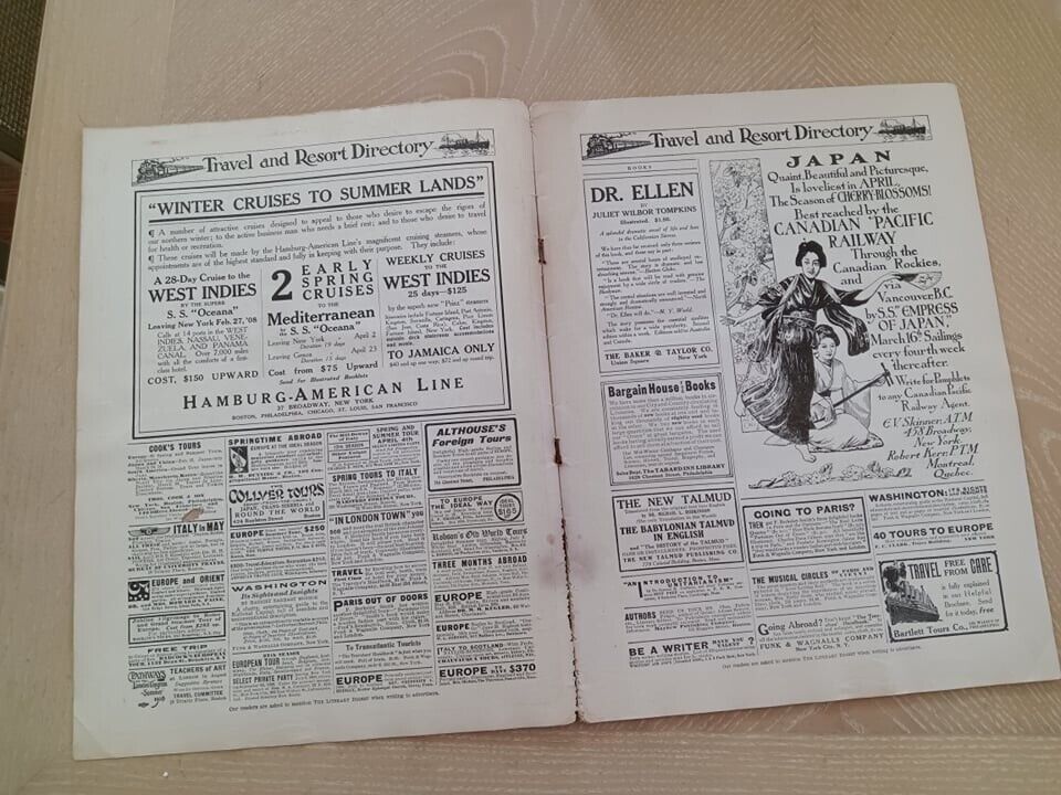 アルフォンス・ミュシャ 「リテラリーダイジェスト」1908年 - ギャラリーK