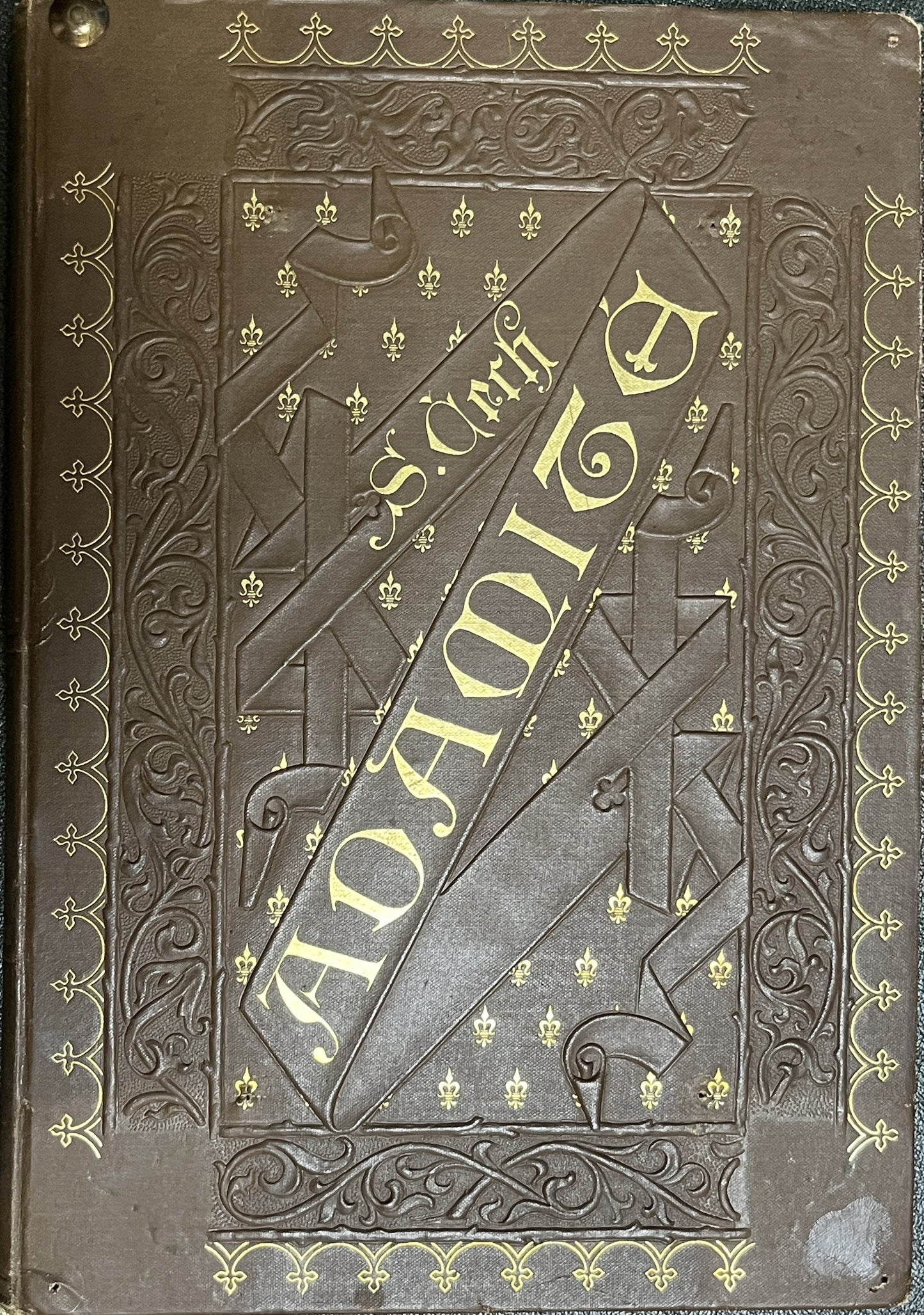 ★　 アルフォンス・ミュシャ　挿画本「アダミテ」1902年　豪華装丁