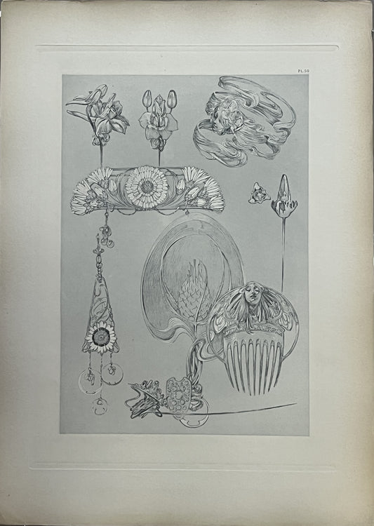 アルフォンス・ミュシャ「装飾資料集 PL50」